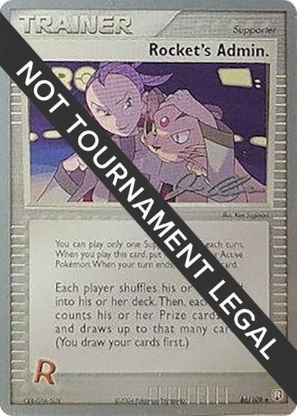 Rocket's Admin. - 2006 (Jason Klaczynski), World Championship Decks 86/109