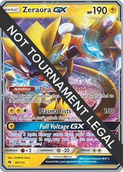 Zeraora GX - 2019 (Haruki Miyamoto), World Championship Decks 86/214