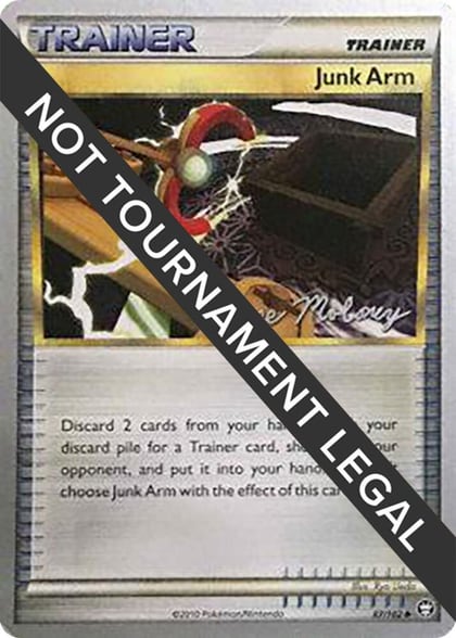 Junk Arm - 2012 (Chase Moloney), World Championship Decks 87/102