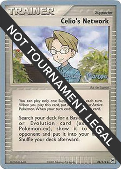Celio's Network - 2005 (Jeremy Maron), World Championship Decks 88/112