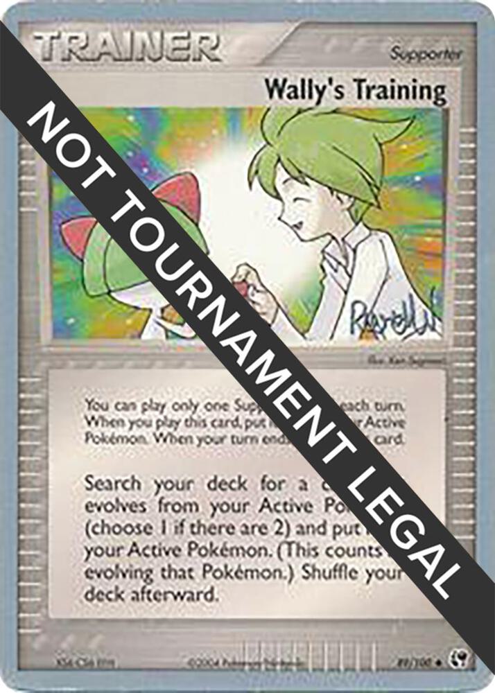 Wally's Training - 2004 (Reed Weichler), World Championship Decks 89/100