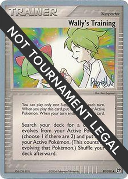 Wally's Training - 2004 (Reed Weichler), World Championship Decks 89/100