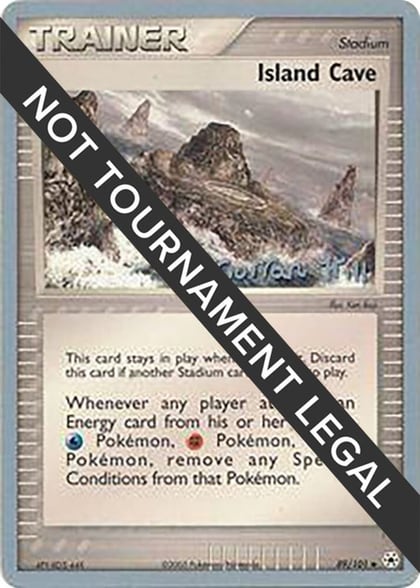 Island Cave - 2005 (Curran Hill), World Championship Decks 89/101