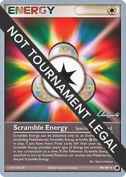Scramble Energy - 2008 (Jason Klaczynski), World Championship Decks 89/101