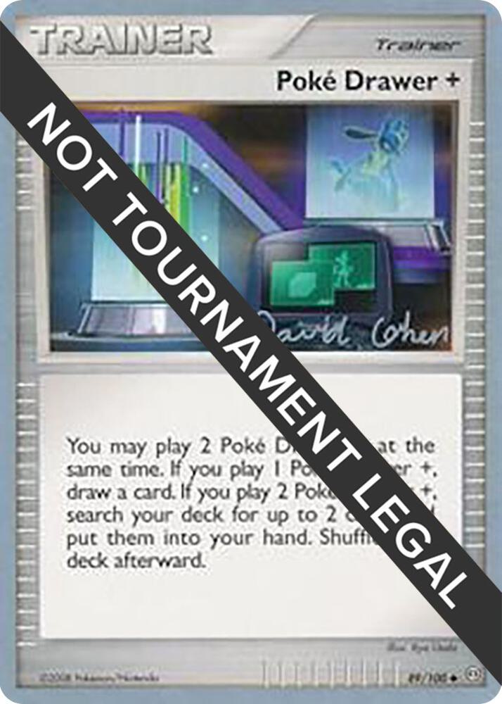 Poke Drawer + - 2009 (David Cohen), World Championship Decks 89/100