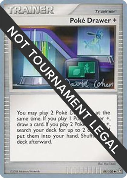 Poke Drawer + - 2009 (David Cohen), World Championship Decks 89/100
