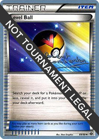 Level Ball - 2013 (Clement Lamberton), World Championship Decks 89/99