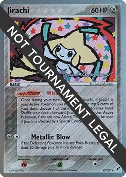 Jirachi - 2005 (Michael Gonzalez), World Championship Decks 9/107