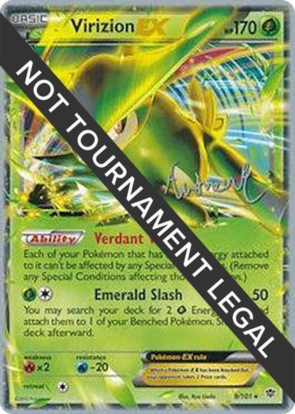 Virizion EX - 2014 (Andrew Estrada), World Championship Decks 9/101