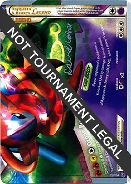 Rayquaza & Deoxys Legend (90) - 2011 (David Cohen), World Championship Decks 90/90