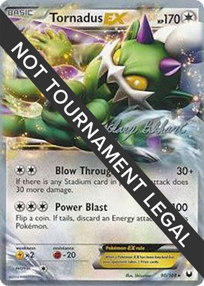 Tornadus EX - 2012 (Zachary Bokhari), World Championship Decks 90/108