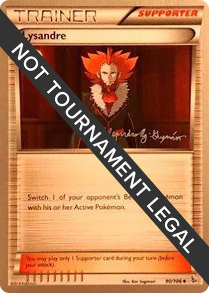 Lysandre - 2015 (Alejandro Ng-Guzman), World Championship Decks 90/106