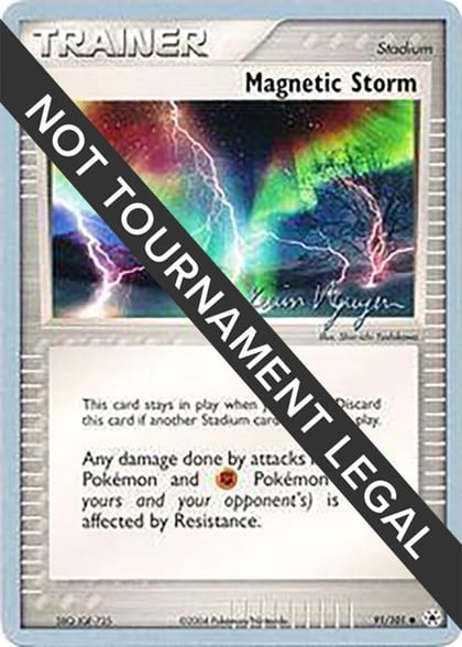 Magnetic Storm - 2004 (Kevin Nguyen), World Championship Decks 91/101