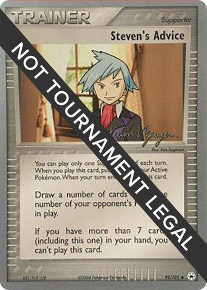 Steven's Advice - 2004 (Kevin Nguyen), World Championship Decks 92/101