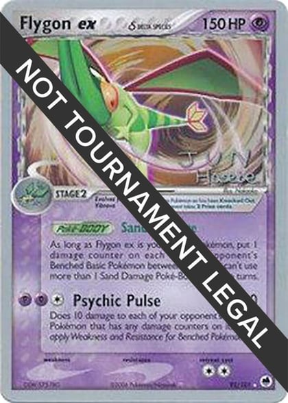Flygon ex (Delta Species) - 2007 (Jun Hasebe), World Championship Decks 92/101