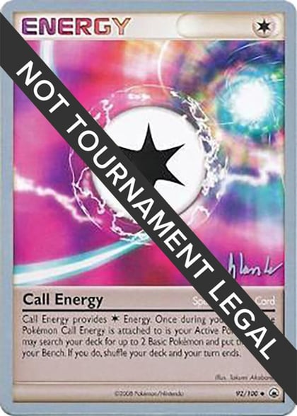 Call Energy - 2008 (Dylan Lefavour), World Championship Decks 92/100