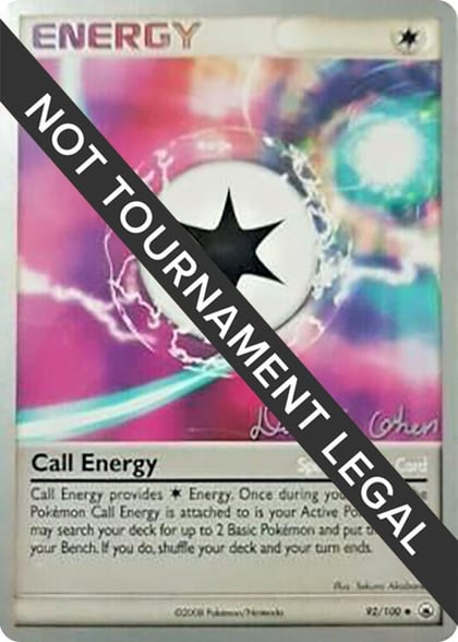 Call Energy - 2009 (David Cohen), World Championship Decks 92/100