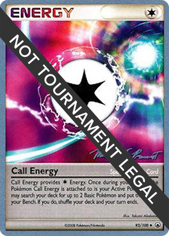 Call Energy - 2010 (Michael Pramawat), World Championship Decks 92/100