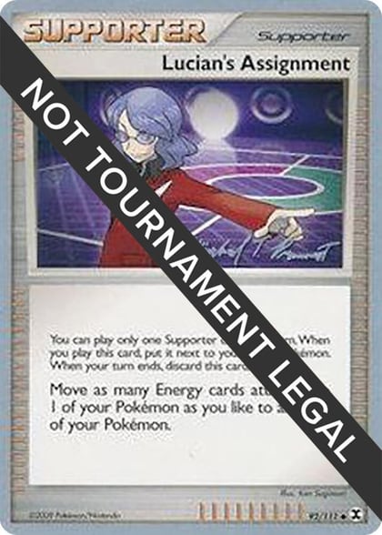 Lucian's Assignment - 2010 (Michael Pramawat), World Championship Decks 92/111