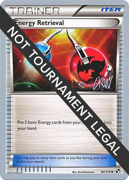 Energy Retrieval - 2011 (Christopher Kan), World Championship Decks 92/114