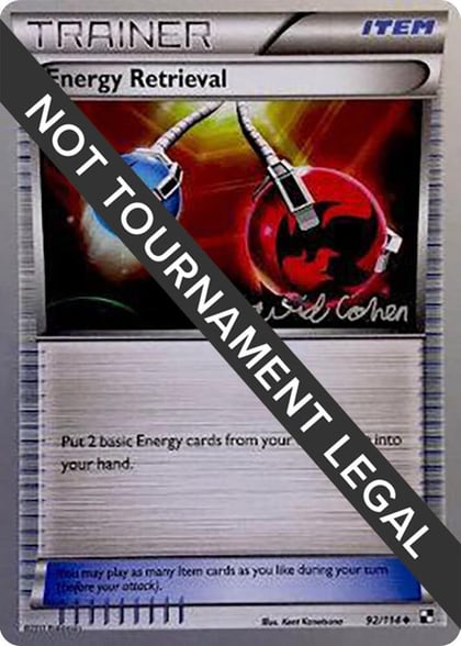Energy Retrieval - 2011 (David Cohen), World Championship Decks 92/114