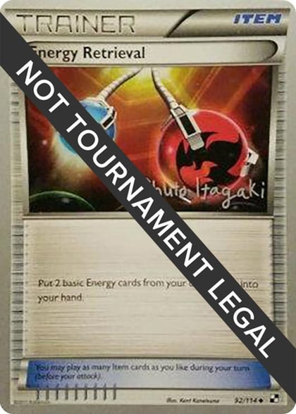 Energy Retrieval - 2012 (Shuto Itagaki), World Championship Decks 92/114