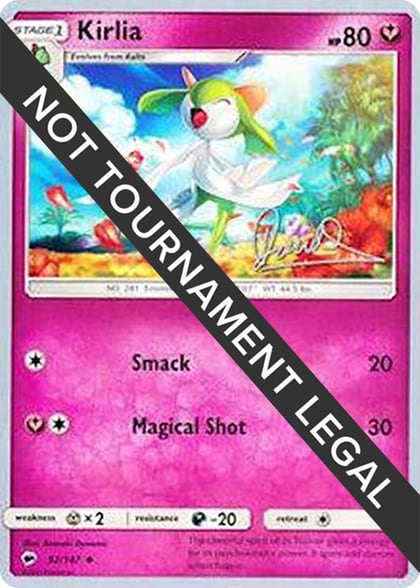 Kirlia - 2017 (Diego Cassiraga), World Championship Decks 92/147