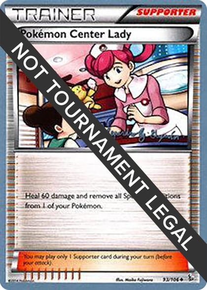 Pokemon Center Lady - 2015 (Alejandro Ng-Guzman), World Championship Decks 93/106