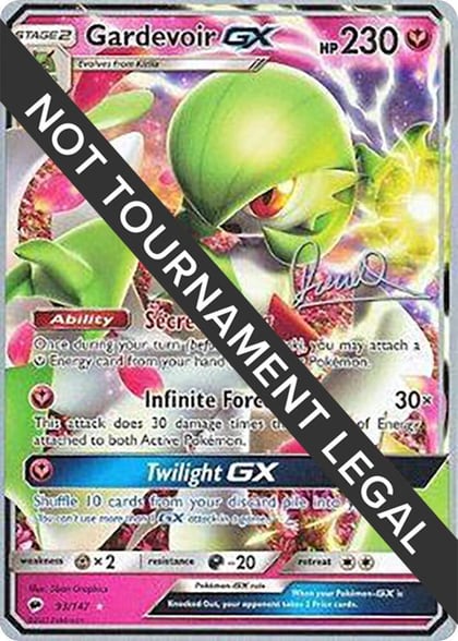 Gardevoir GX - 2017 (Diego Cassiraga), World Championship Decks 93/147