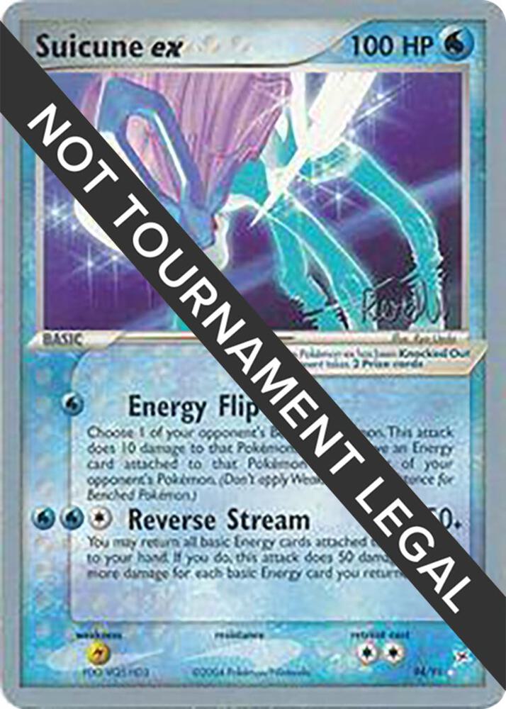 Suicune ex - 2004 (Reed Weichler), World Championship Decks 94/95