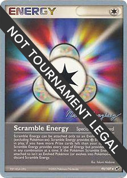 Scramble Energy - 2005 (Michael Gonzalez), World Championship Decks 95/107