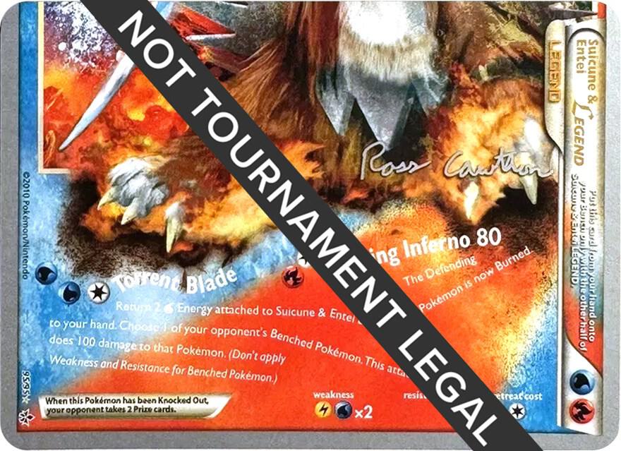 Suicune & Entei Legend LEGEND (95) - 2011 (Ross Cawthon), World Championship Decks 95/95