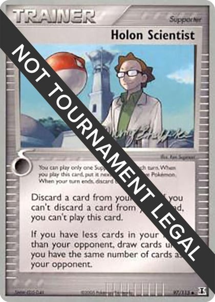 Holon Scientist - 2007 (Jeremy Scharff-Kim), World Championship Decks 97/113
