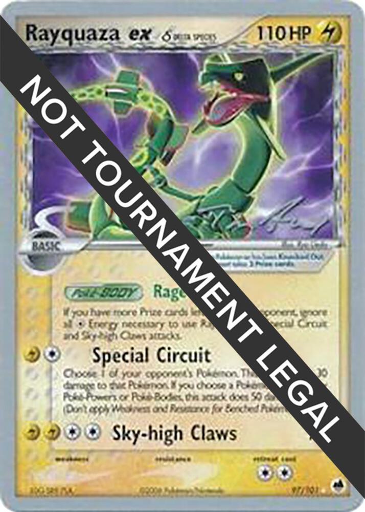 Rayquaza ex (Delta Species) - 2007 (Tom Roos), World Championship Decks 97/101