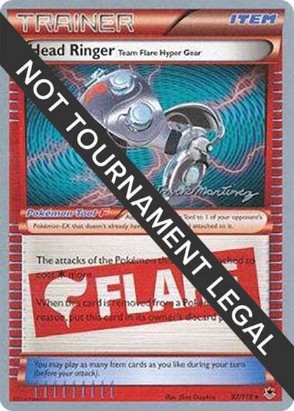 Head Ringer (Team Flare Hyper Gear) - 2015 (Patrick Martinez), World Championship Decks 97/119