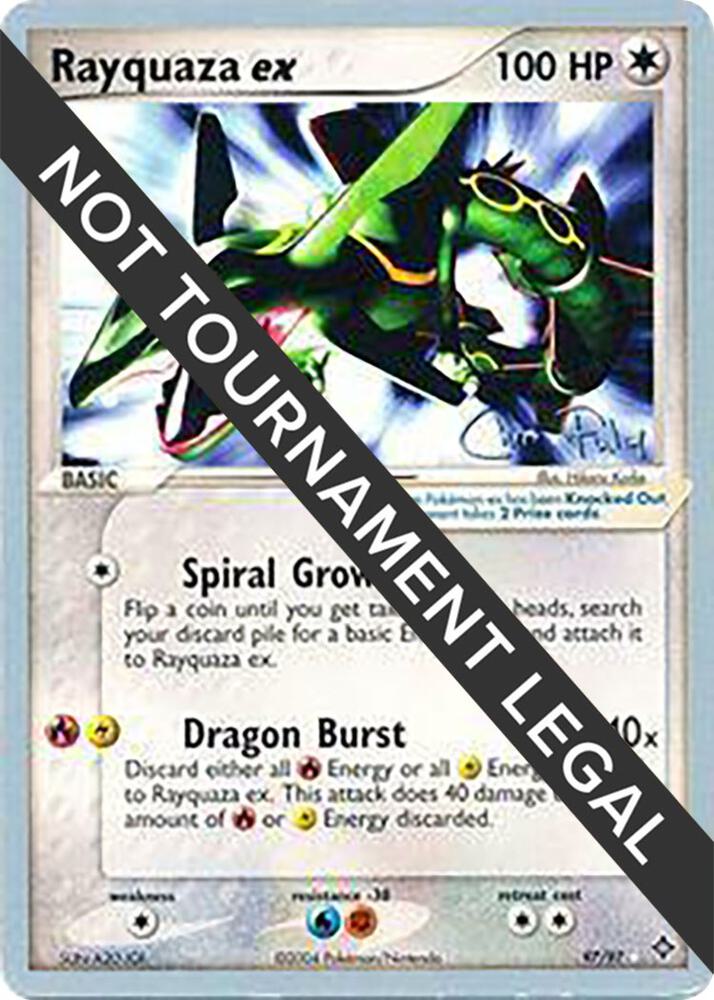 Rayquaza ex - 2004 (Chris Fulop), World Championship Decks 97/097