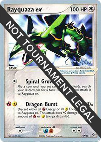 Rayquaza ex - 2004 (Chris Fulop), World Championship Decks 97/097