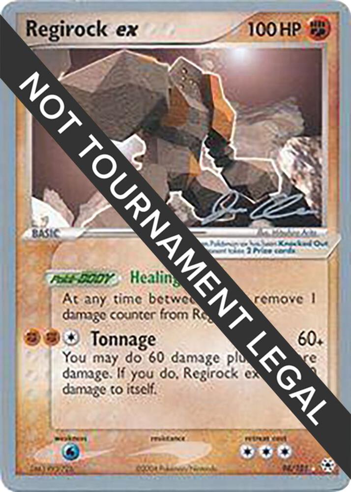 Regirock ex - 2006 (Jason Klaczynski), World Championship Decks 98/101