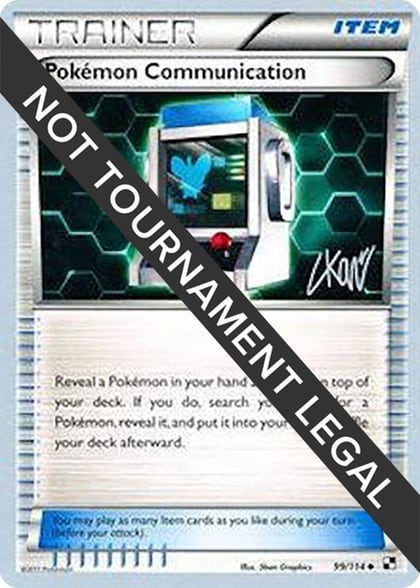 Pokemon Communication - 2011 (Christopher Kan), World Championship Decks 99/114