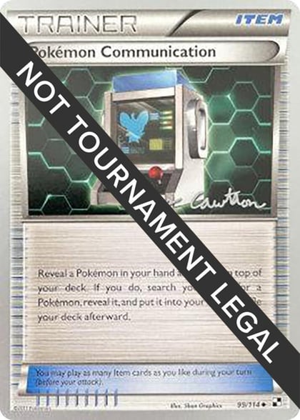 Pokemon Communication - 2011 (Ross Cawthon), World Championship Decks 99/114