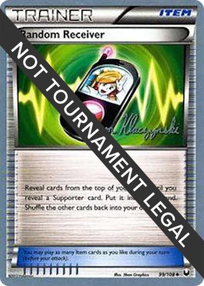 Random Receiver - 2013 (Jason Klaczynski), World Championship Decks 99/108