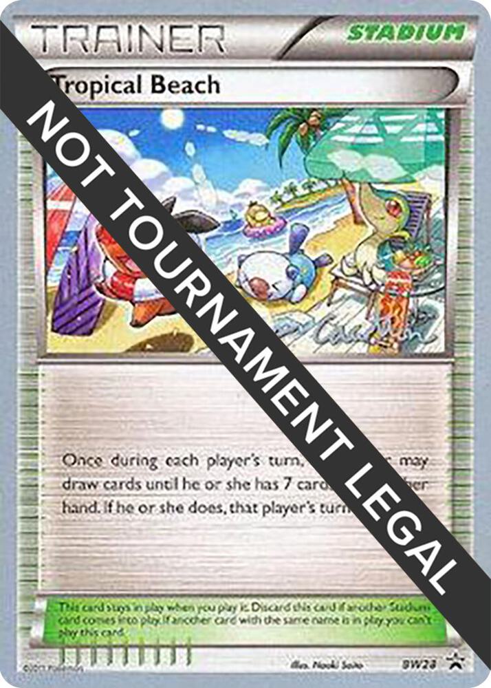 Tropical Beach - 2011 (Ross Cawthon), World Championship Decks BW28