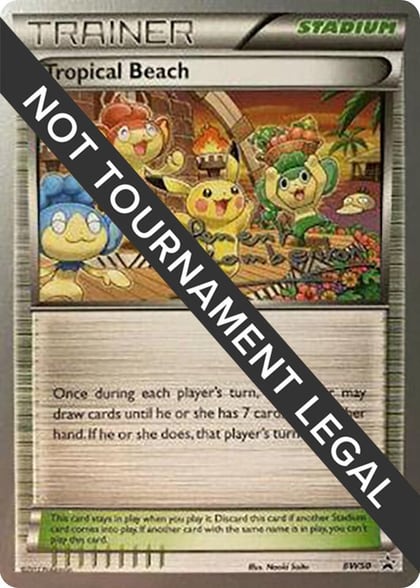 Tropical Beach - 2013 (Clement Lamberton), World Championship Decks BW50