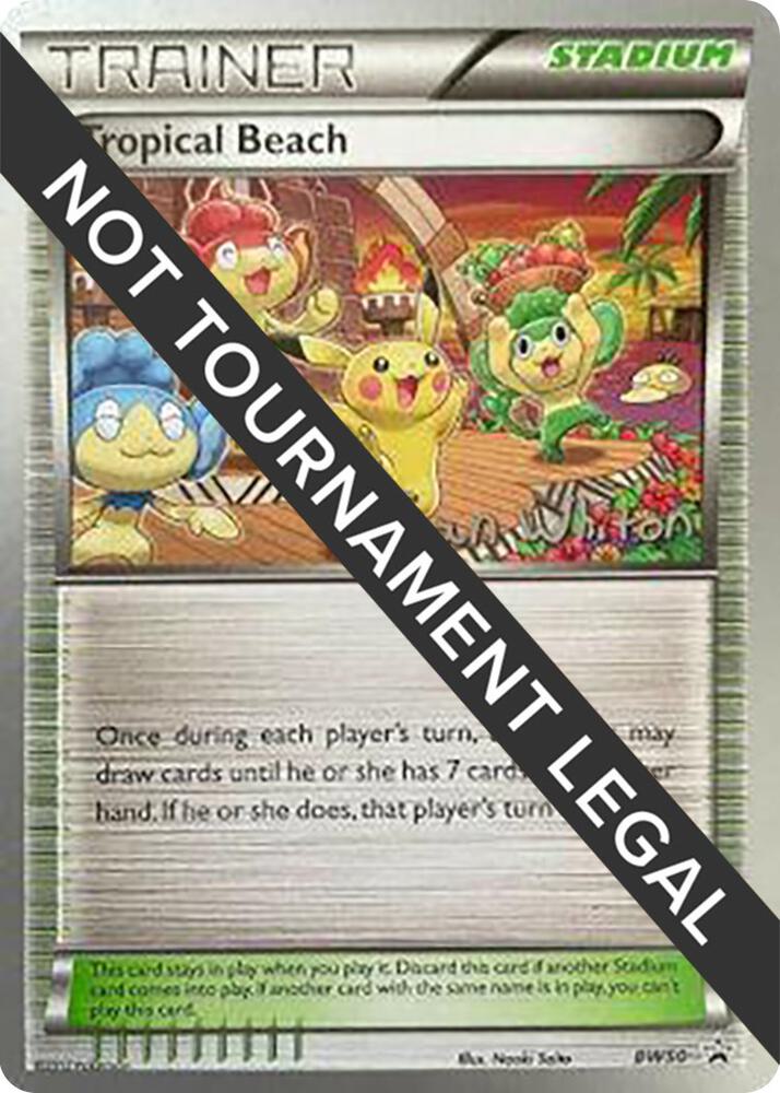 Tropical Beach - 2013 (Ian Whiton), World Championship Decks BW50