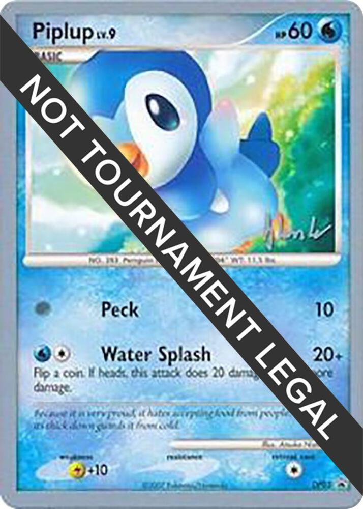 Piplup (DP03) - 2008 (Dylan Lefavour), World Championship Decks DP03