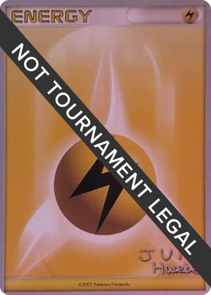 Lightning Energy - 2007 (Jun Hasebe), World Championship Decks P479701