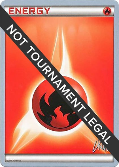 Fire Energy - 2011 (Christopher Kan), World Championship Decks P480399
