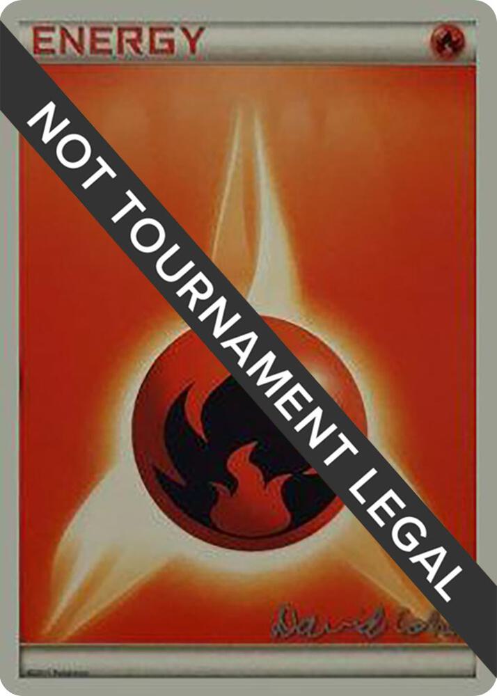 Fire Energy - 2011 (David Cohen), World Championship Decks P480401