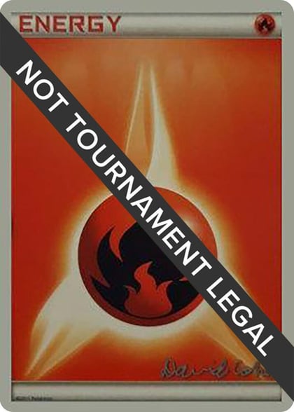 Fire Energy - 2011 (David Cohen), World Championship Decks P480401