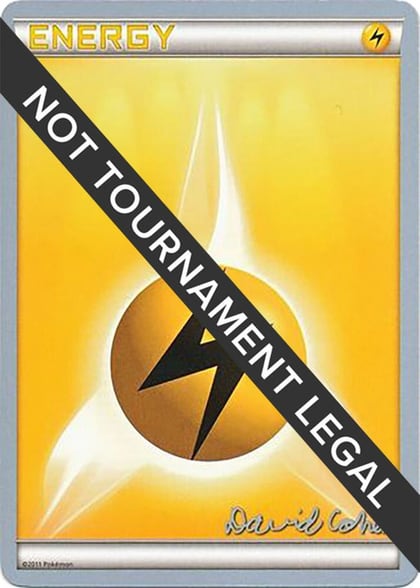 Lightning Energy - 2011 (David Cohen), World Championship Decks P480418